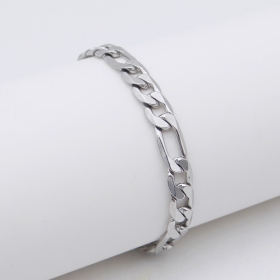 10PCS Inox 7" chain bracelet with toggle clasp